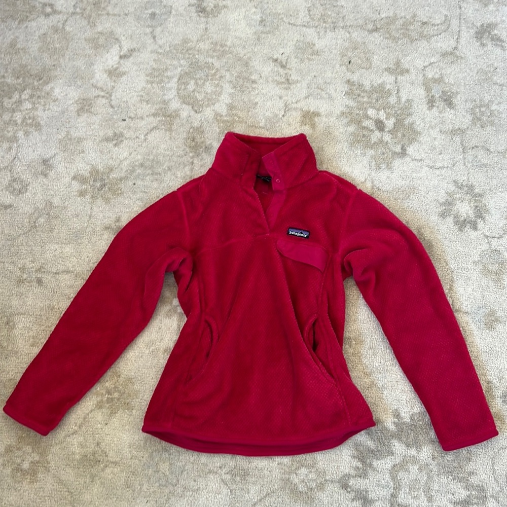 Raspberry Small Patagonia Snap Up Jacket